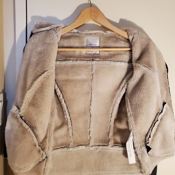 Zara Faux suede shearing Jacket - Picture 4 of 6